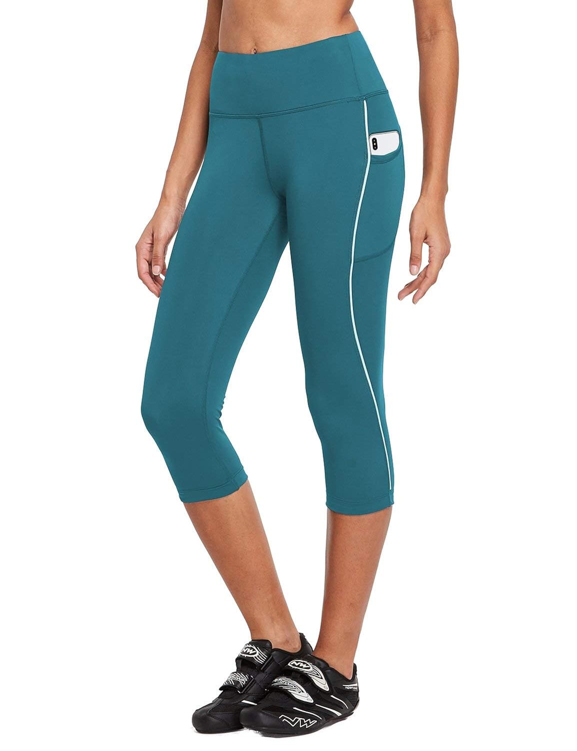 Women's Padded Bike Shorts With Pockets