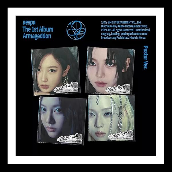 aespa Armageddon 1st Album Contents+Tracking Sealed (Authentic