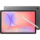 Samsung Galaxy Tab S10 Lite, 6GB RAM, 128GB, 2TB Expand, 10.9&rdquo; LCD, Gray | Long Battery Life, S Pen for Note-Taking, Exynos 1380, Circle to Search, AI Tools