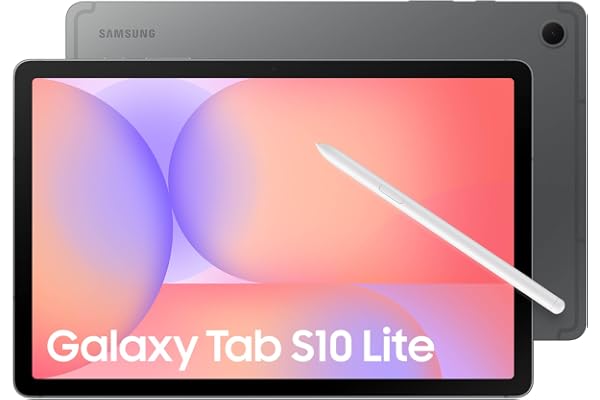 Samsung Galaxy Tab S10 Lite, 6GB RAM, 128GB, 2TB Expand, 10.9” LCD, Gray | Long Battery Life, S Pen for Note-Taking, Exynos 1380, Circle to Search, AI Tools