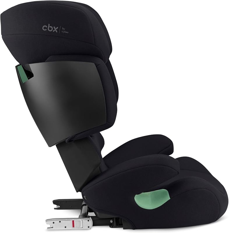 CBX by CYBEX Seggiolino Auto per Bambini Solution X i-Fix, Per Auto Con e Senza ISOFIX, Per Bambini da circa 3 a 12 Anni (100 - 150 cm), Da 15 a 50 kg circa, Pure Black