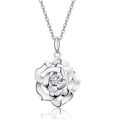 jiamiaoi Knoten Kette 925 Silber Keltischer Knoten Halskette für Frauen, Irische Unendlichkeit Endlose Liebe Knoten Anhänger 