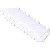 Amazon Essentials Women's Cotton Bikini Brief Underwear (Available in Plus Size), Pack of