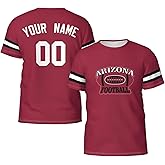 Personalized Short Sleeve T-Shirt Custom Personalized Name Number Sports Team City Clothing Fan Classic Gift