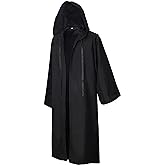 GradClassical Unisex Adults & Kids Halloween Costume, Hooded Cloak, for Cosplay Knight Wizard Devil Robe