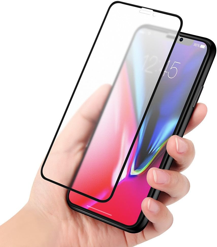 Aothing Case Friendly Bubble Free Matte Tempered Glass Screen Protector for iPhone X/Xs Screen Protector (Matte 2 Pack)