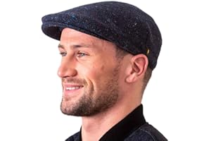 Hatman of Ireland Authentic Tweed Flat Cap 100% Irish Wool Handmade Ireland Men Casquette