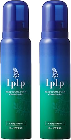 Amazon Lplp ルプルプ ヘアカラーフォーム2本 ダークブラウン Lplp ルプルプ 白髪染め 通販
