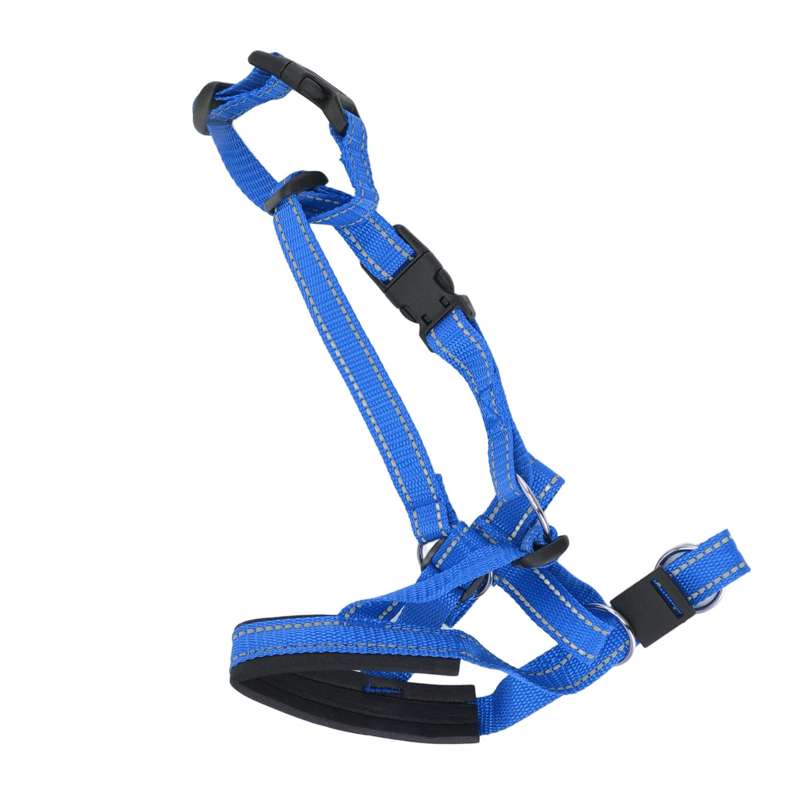 Dog Head Collar Dog Head Halter with Safety Strap, Pet Headcollar Stops Pets From Pulling for Outdoor Walk (XL)