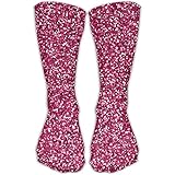 SARA NELL Classics Crew Socks Glitter Pink