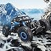 RC car,DeXop 2.4HZ Electric Rock Crawler Radio Control Cars Off Road high speed Racing Remote Control Cars-blue