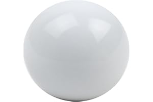Furnishland Ball Lamp Finial for Lamp Shades,2-inch, Glossy White