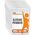 BulkSupplements.com Glycine Powder - Glycine Supplements, Amino Acid Supplement - Unflavored & Gluten Free, 3g per Serving, 1kg (Pack of 5) (11 lbs)