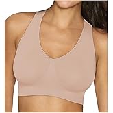 Hanes Women's Get Cozy Pullover ComfortFlex Fit Wirefree Bra, G19F, Nude, S