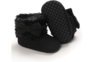 COSANKIM Newborn Baby Girls Boys Boots Soft Anti-Slip Sole Warm Winter Snow Booties Toddler Infant Prewalker Shoes