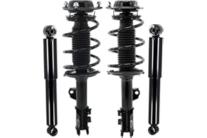 PM Auto Front-Rear Set 4 Quick Complete Strut-Shock Replacement For 2011-2016 Hyundai Elantra Sedan
