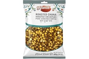 Handi Roasted Chana Snack 400g Pack Roasted Chickpeas No Salt Natural Flavour