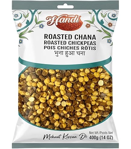 Rani Roasted Chana (Chickpeas) Salted Flavor 14oz (400g) ~ All