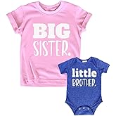 Unordinary Toddler big sister little brother outfit matching shirts sets baby newborn outfits shirt