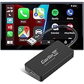 Carlinkit CCPA Wireless CarPlay & Android Auto Adapter for Android Head Unit, 5.8GHz Dongle with Built-in APK App, Support Wi