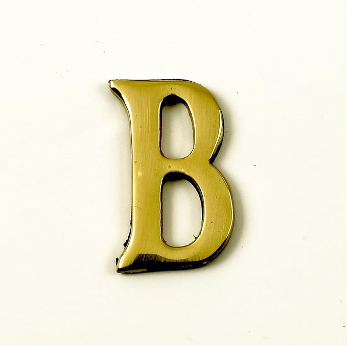 Black Country Metal Works 1.52 Inch Self Adhesive Numbers & Letters