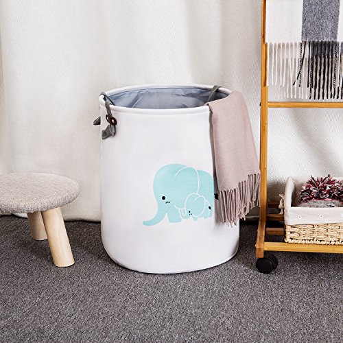 100% Cotton Canvas Storage Basket, Cotton Yarn Lining, Home Locker, Baby Toy Storage Box, Living Room Locker