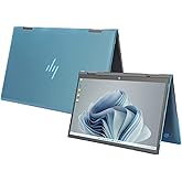 mCover Case ONLY Compatible for 2022~2023 15.6" HP Envy x360 15-EW0000 (Intel CPU) / 15-EY0000 (AMD CPU) Series Laptop (NOT Fitting Any Other HP Models) - Aqua