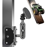 Guyefofo Tractor Magnetic Phone Mount, Aluminum Alloy Heavy Duty Magnetic Phone Holder for Tractor/Truck/Forklift/Boat/Motor Vehicles, Tractor Accessories Fits All Phone