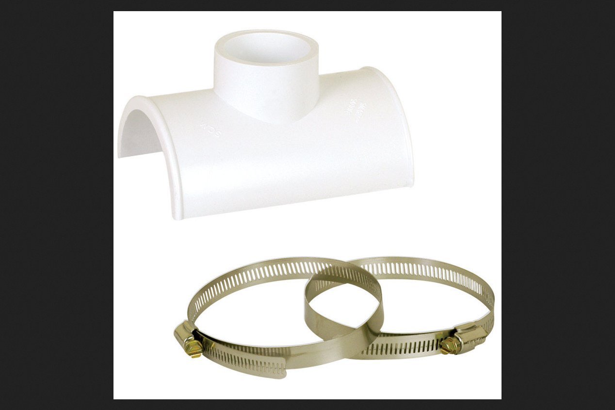 Photo 1 of Sioux Chief Saddle TEE PVC 4X2 MfrPartNo 891-0412P