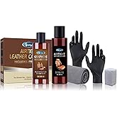 AirTighT Graphene Leather Cleaner and Conditioner Care Kit,Ultraviolet Protection Car Interior Seat Boot Shoe Cleaner Furniture Couch Conditioner, Safe of Leather