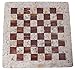 Radicaln Marble Chess Set 12'' Inches Red and Coral Handmade Classic Family Board Games for Adults, Luxury Marble Chess Board & Pieces for Gifts, Modern Table Chess