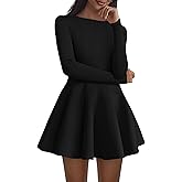 PRETTYGARDEN Fall Cocktail Dresses for Women Elegant Classy Wedding Guest 2026 Long Sleeve Homecoming Party A Line Mini Dress