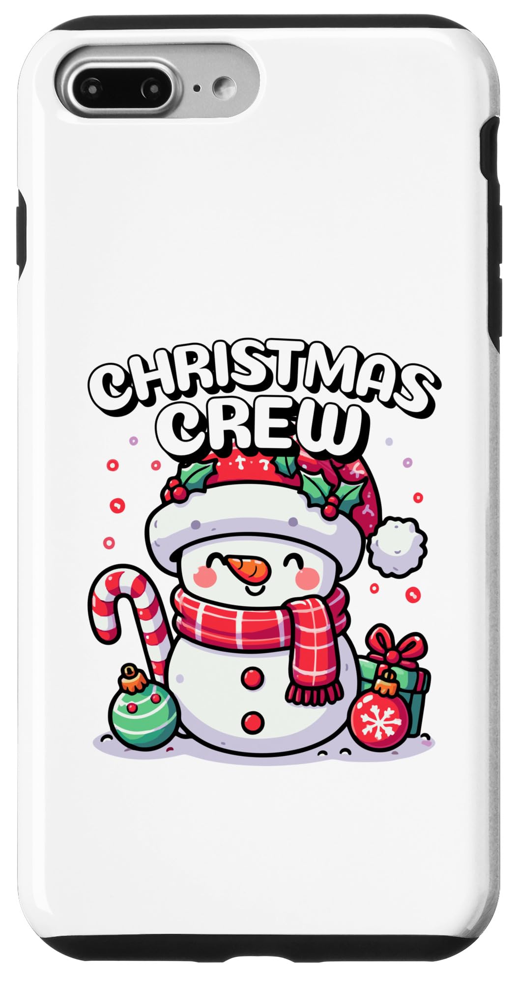 iPhone 7 Plus/8 Plus Christmas Crew Cute Women Men Merry Christmas Case