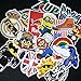(Pack of 50) Stickers Skateboard Snowboard Vintage Vinyl Sticker Graffiti Laptop Luggage Car Bike Bicycle Decals mix Lot Fashion Cool