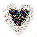 JPSOR 1000 Pcs 2 Color Acrylic Alphabet Letter Beads with 1 Pair of Tweezers, 1 Black Cord and 1 White Cord for Jewelry Making DIY Necklace Bracelet