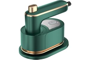 FANGJIE 2024 New Portable Mini Ironing Machine,15s Heating,1300W Handheld Multifunctional Steam Iron Support Dry and Wet Ironing,180° Rotatable & Lightweight Mini Iron Suitable for Home And Travel