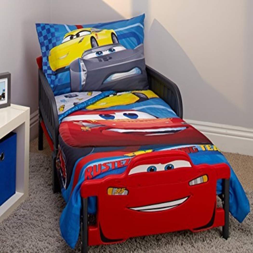 red kids bed