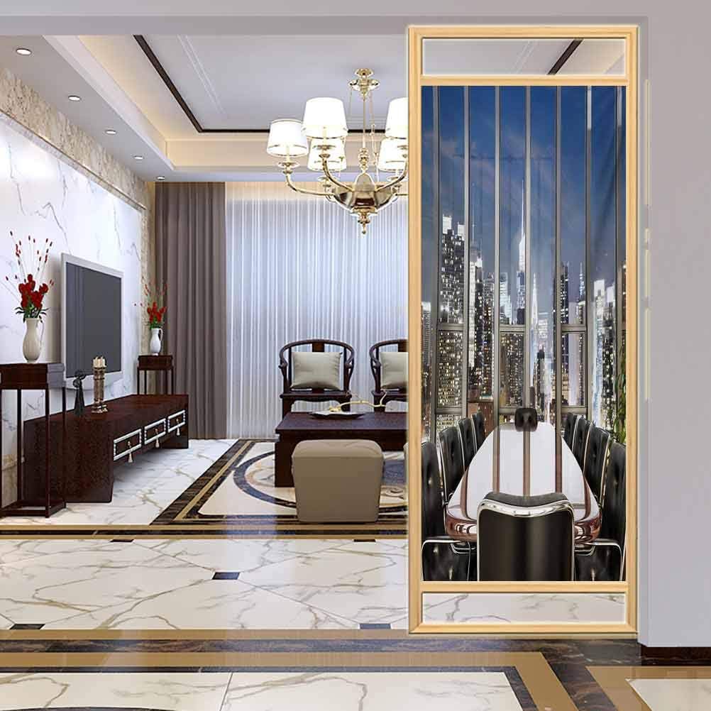 Amazon Com Pikaq 3d Printing Customized Window Film Glass Stickers Modern Business Office Conference Room Table Chairs Cit Home Bathroom Toilet Decorative W17 7 X H35 4 Inch Home Kitchen