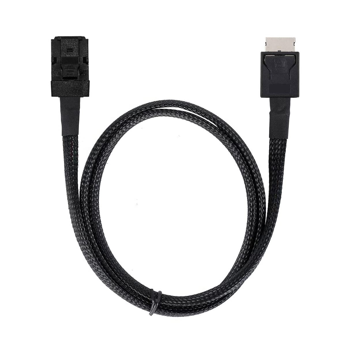 CY Cable OcuLink PCIe PCI-Express SFF-8611 4i to Mini HD SFF-8643 SSD Data Active Cable 50cm