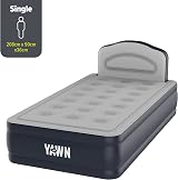 YAWN AIR Deluxe Self-Inflating Airbed with Fitted Sheet - Single Size UK view 2