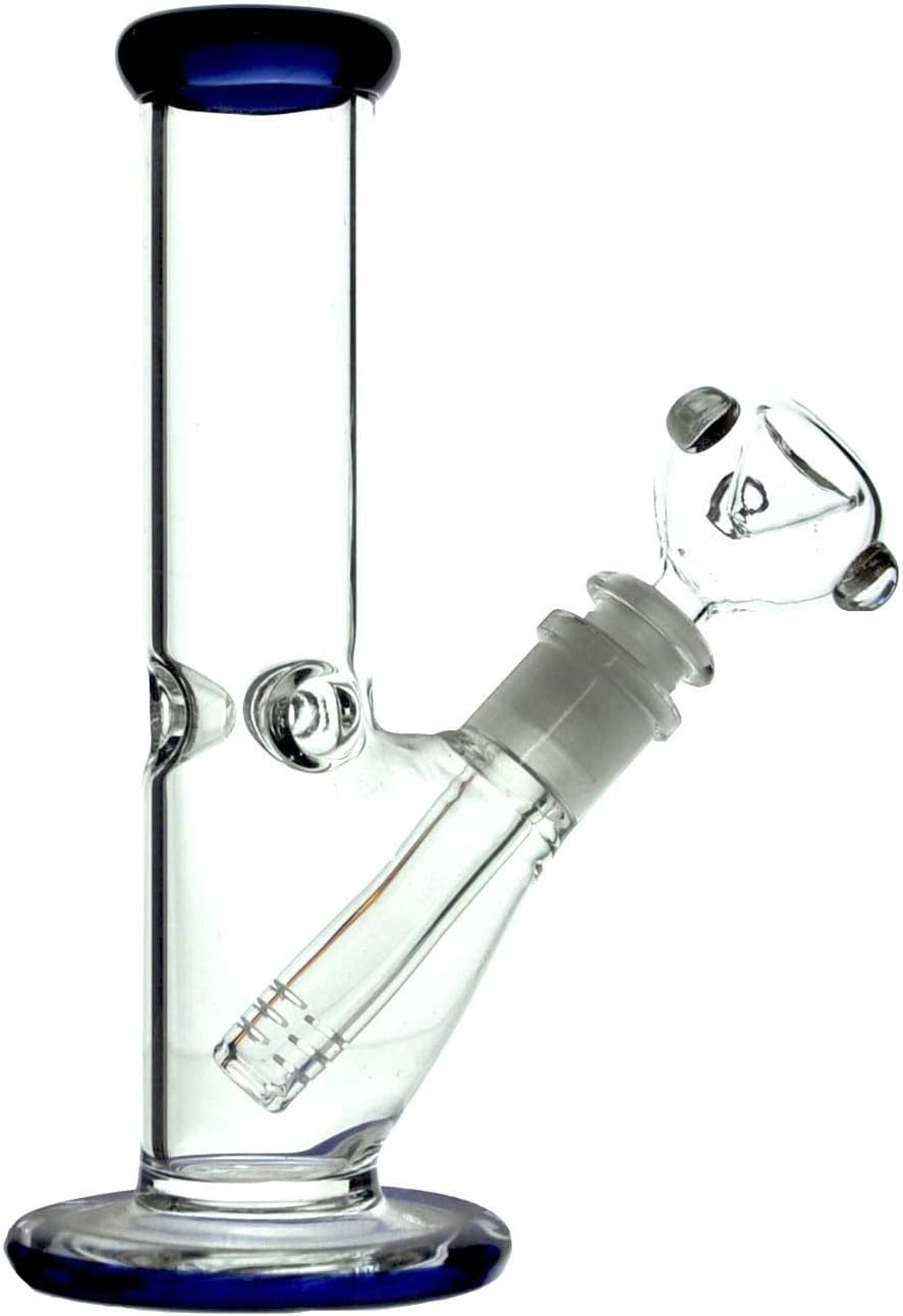 Hookah Bong Glass Recycler Oil Rigs Beaker Water Tube Pipes Percolator with 14mm Joint