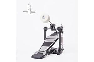 Vaisoeny Bass Drum Pedal，Single Drum Kick Pedal Suitable for Electric Drum Set or Acoustic Drum Kit.