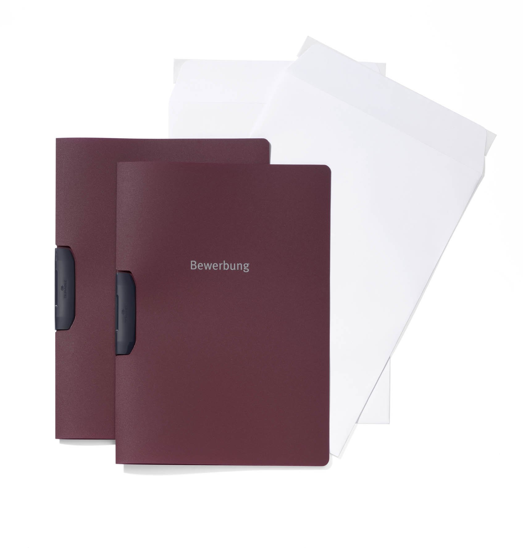 Durable 999107390 DURASWING JOB Application Set 2 Application Folders with 2 Envelopes dark red — image 1
