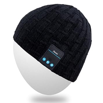 Rotibox Bluetooth Beanie Hat Wireless Headphone For Outdoor Sports Xmas Gifts