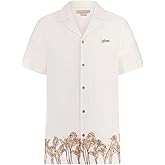GUESS Men's Eco Short Sleeve Embroidered Shirt