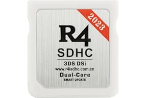 MVIIOE 2023 SDHC Wood Version Plus Card R4 Card R4 SDHC with 32GB TF SD Card for DS DSI 2DS 3DS NDS, No Game timebomb