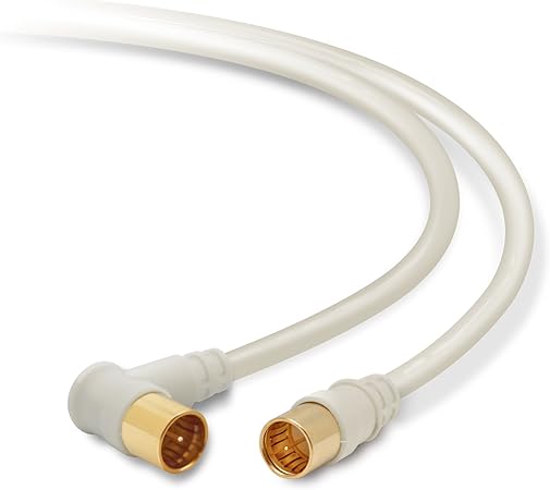 Amazon Co Jp Dxアンテナ アンテナケーブル 2k 4k 8k 対応 10m ストレートプラグ L形プラグ 4c ライトグレー 4jw10sls B 家電 カメラ