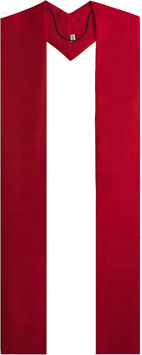 Ivyrobes Unisex Adults Overlay Clergy Stole White: Clothing