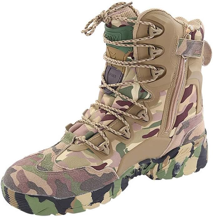 Bottes Militaires Tactiques Homme 2024 - Combat Randonnée Plein Air - Taille 10 US - Neuves