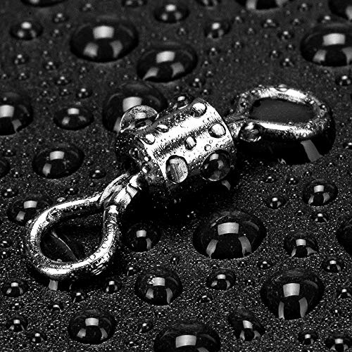 Siasky 200 Stück Angelrollenverbinder, Rollfass Angeln, Edelstahl, korrosionsbeständig, Angelwirbel Tackle Zubehör-Set… – Bild 4